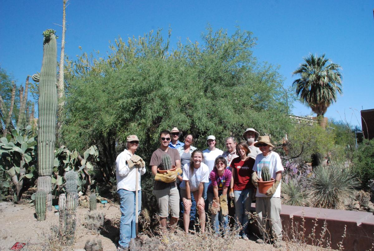 The planting team at the end of a great day!