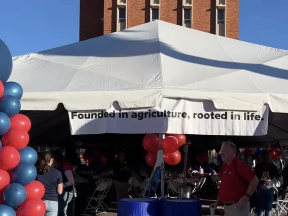 CALES Homecoming Tent 2025