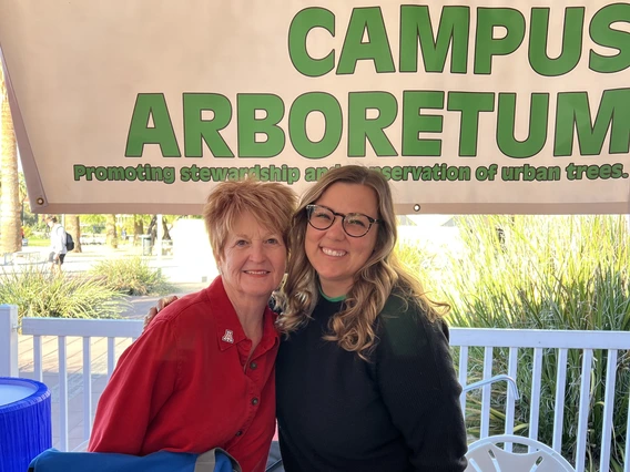 CALES Homecoming 2025 Brenda and Cassandra