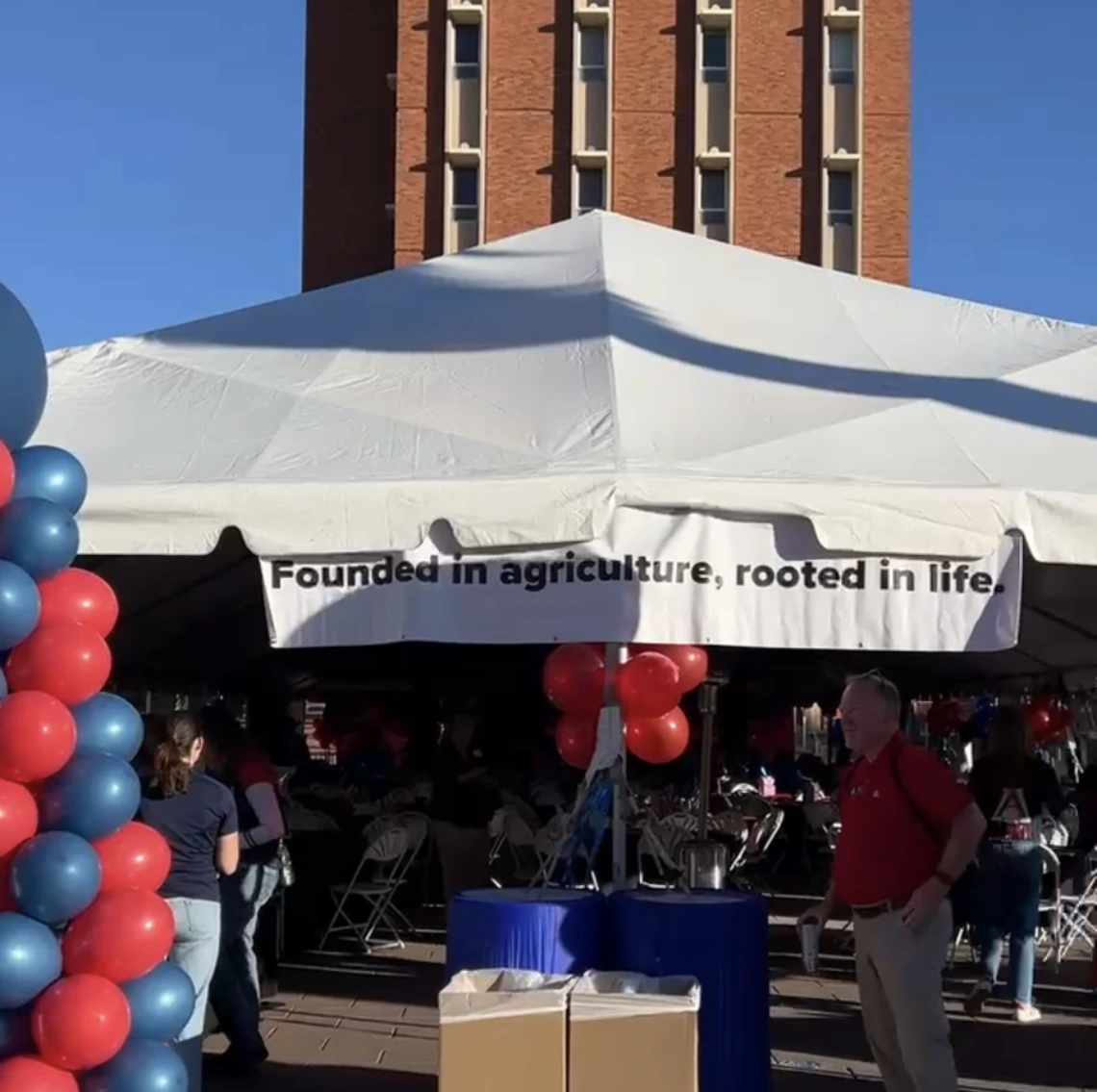 CALES Homecoming Tent 2025